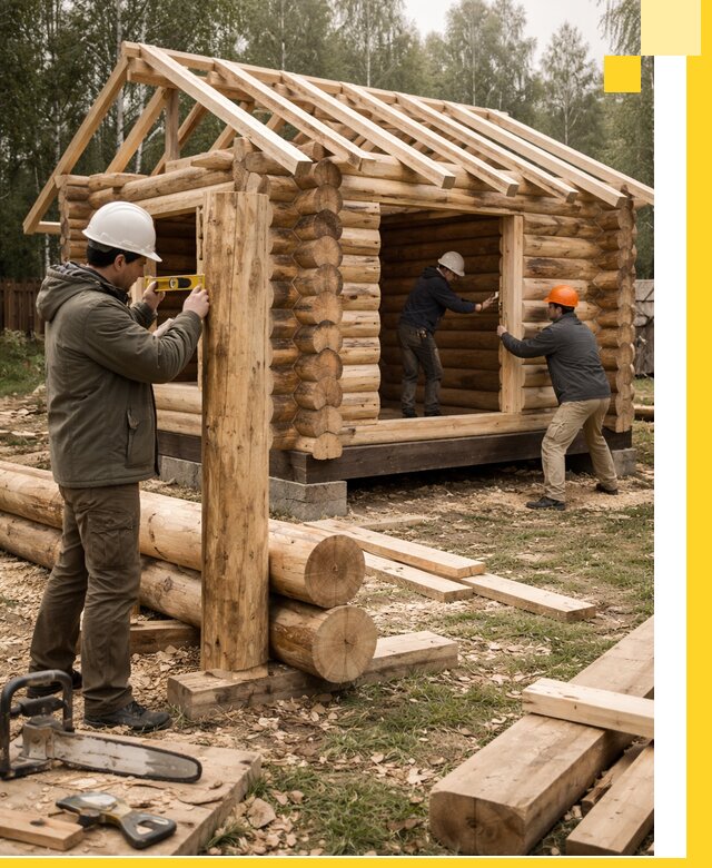 Строительство бань для дачи под ключ в Рязани с доставкой и монтажом