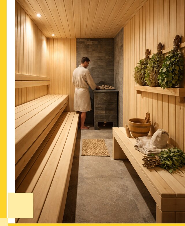 Отделка парной под ключ в Рязани от 359380 р. | ЭриданРзн