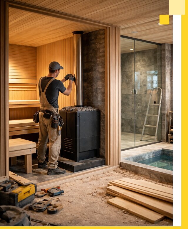 Полное строительство банных комплексов под ключ в Рязани