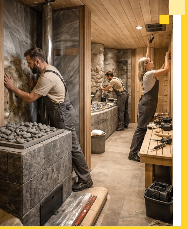 Строительство бань и SPA процедур в Рязани под ключ и отделкой