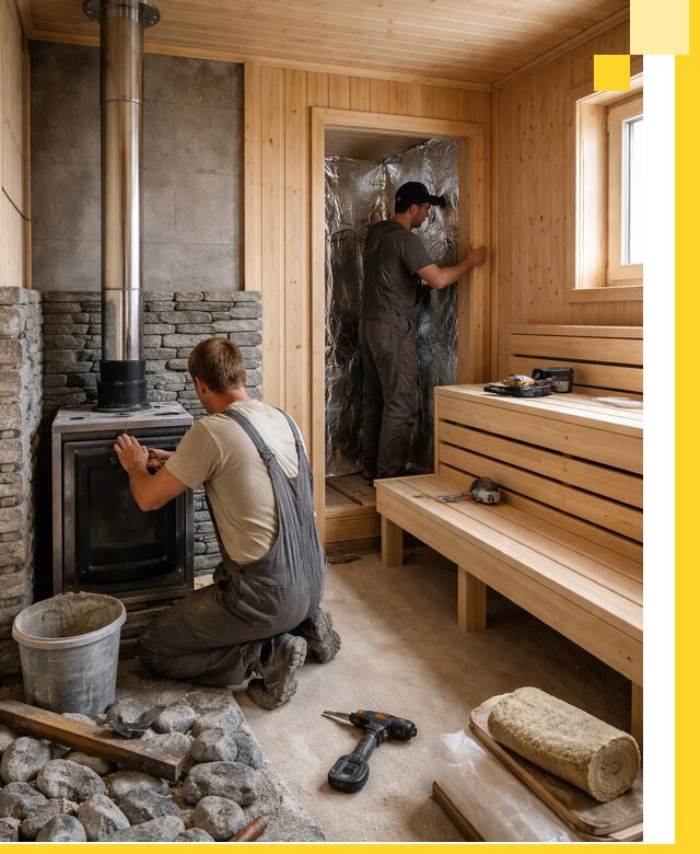 Строительство и изготовление бань под ключ в Рязани