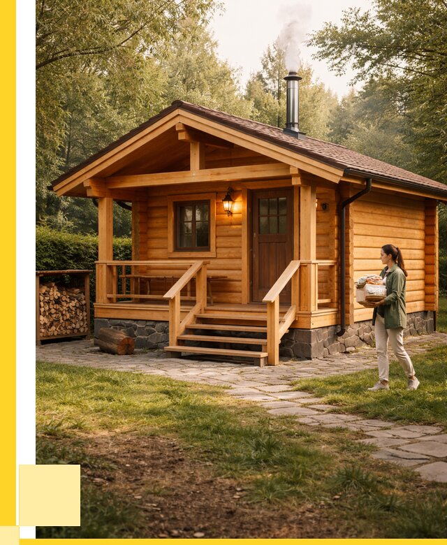 Купить баню под ключ в Рязани от 667420 р. | ЭриданРзн