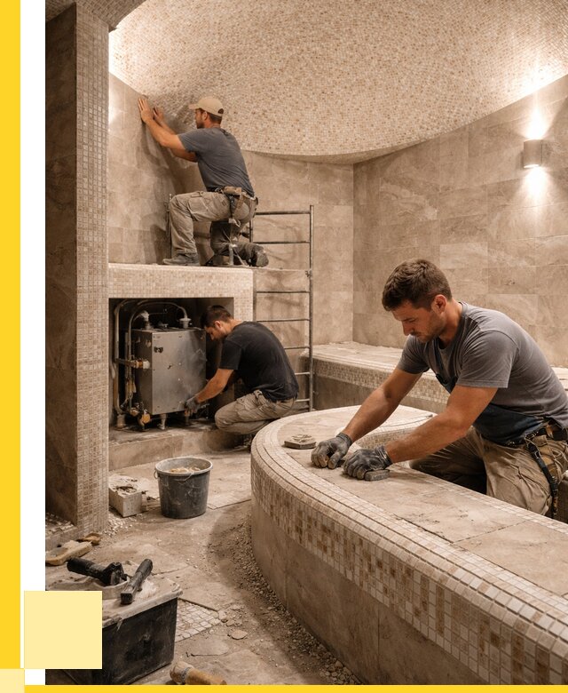 Монтаж хамамов под ключ в Рязани от 256700 р. ЭриданРзн