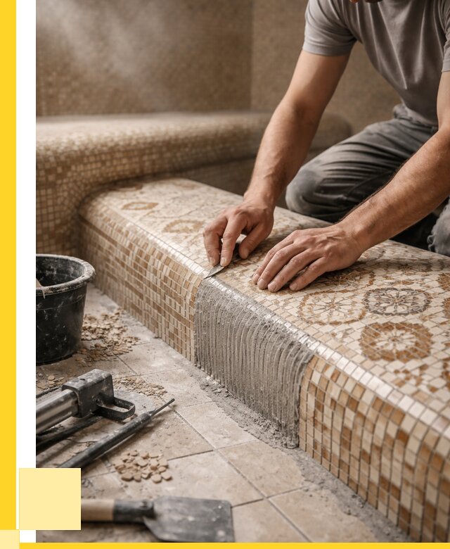 Плитка для хамама под ключ в Рязани от 3594 р. | ЭриданРзн