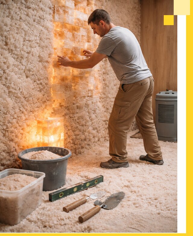 Проектирование и монтаж соляных комнат в Рязани под ключ